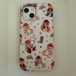 🤎VELVET CAVIAR- Cowboy Teddy iPhone 12 Case